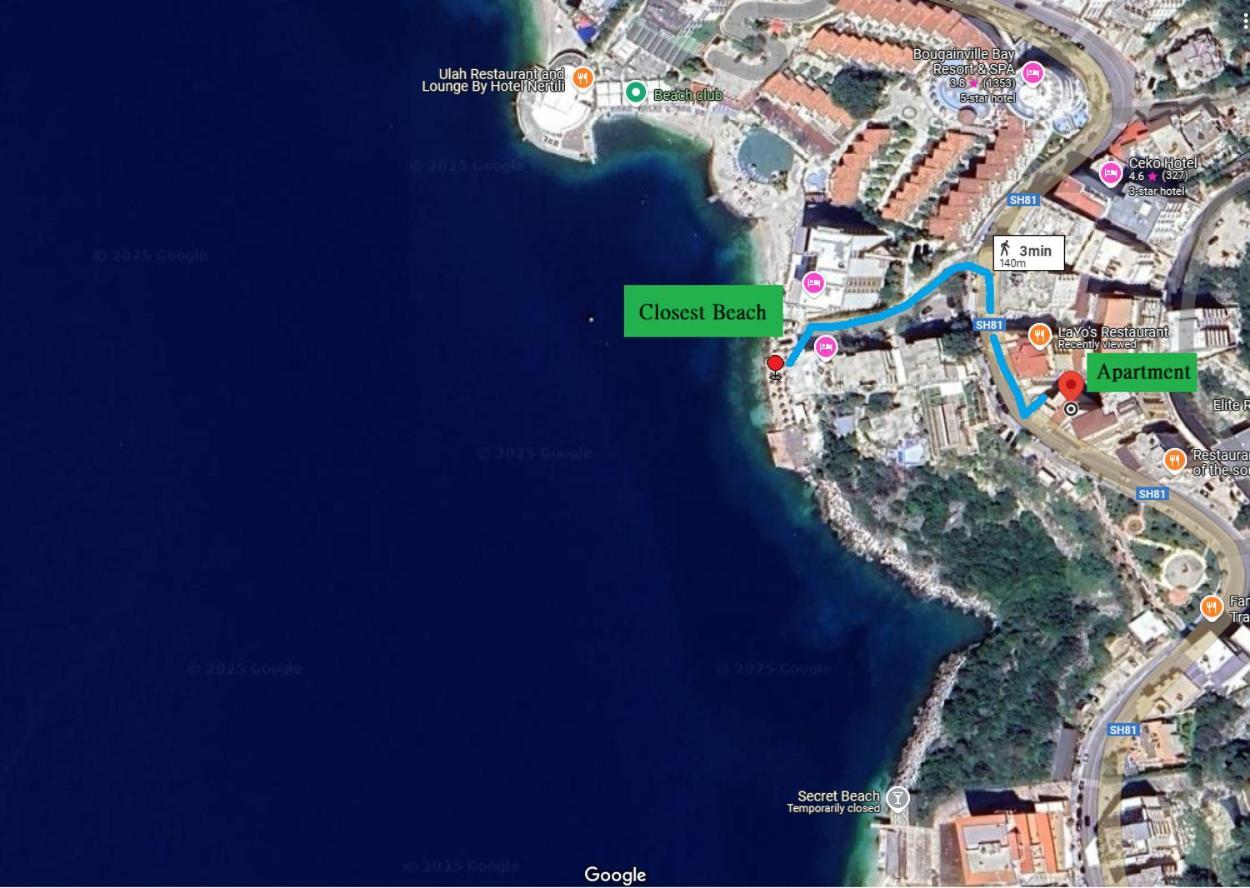 Del Mar Sea View Apartment Sarandë Eksteriør billede